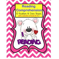 Autism Reading Comprehension Booklets and Data Sheets